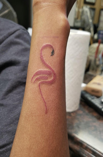 Explore boyfriend name tattoo ideas for girlfriend, creative tattoo ideas in Lancaster, available at Tattooing By Mee