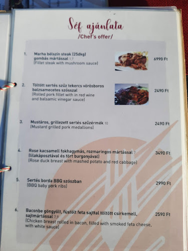 Telefonszám: Marcos étterem