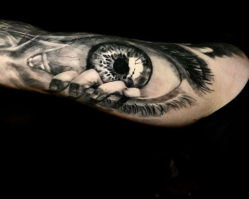 All Black Tattoo by Piotr Przybylski