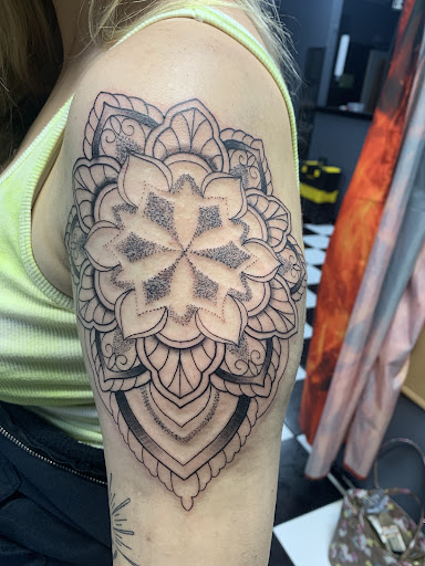 Explore lifeline tattoo ideas, creative tattoo ideas in Midlothian, available at Firehouse Tattoos
