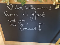 Restaurant Café - Pension Haus am Park à Bad Soden-Salmünster (le menu)