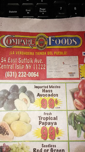 Supermarket «Compare Foods», reviews and photos, 54 E Suffolk Ave, Central Islip, NY 11722, USA