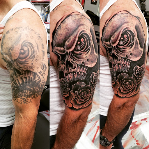 Explore lightning tattoo ideas, creative tattoo ideas in Tucson, available at Jesses Tattoos & Tattoo Supplies