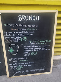 Pingwoo café-restaurant à Paris menu