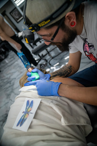 Explore dishonored tattoo ideas, creative tattoo ideas in Rowlett, available at Sinners Tattoo Studio and Supply