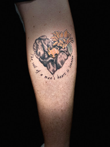 Explore metamorphosis tattoo ideas, creative tattoo ideas in Indianapolis, available at Revved Up Tattoos