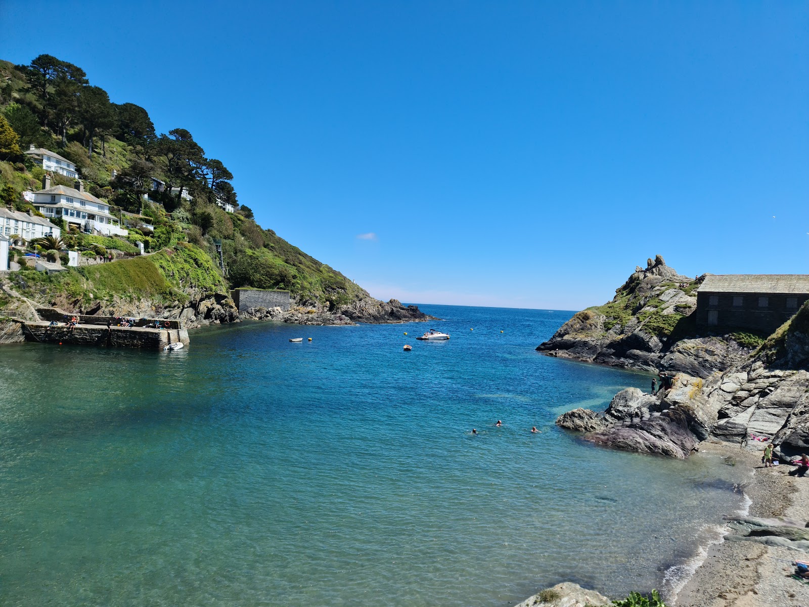 Polperro plajı'in fotoğrafı #42 ile birlikte