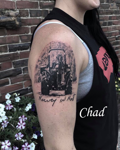 Explore skateboard tattoo ideas, creative tattoo ideas in Sanford, available at Venom Ink Tattoo