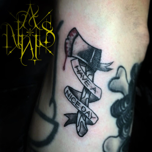 Tattoo Shop «All Wolves No Sheep Tattoo Parlour», reviews and photos, 920 Fulton St, Brooklyn, NY 11238, USA