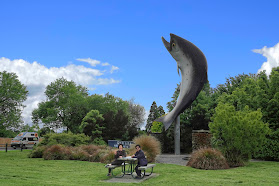 Rakaia Salmon Statue