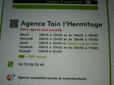 Crédit agricole Centre-est à Tain l'Hermitage à Tain-l'Hermitage