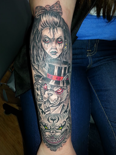 Explore japanese chest tattoo ideas, creative tattoo ideas in Georgetown, available at Body Art Tattoos