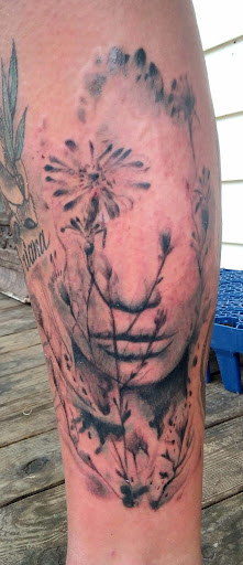 Explore black metal tattoo ideas, creative tattoo ideas in Roanoke, available at RailYard INK