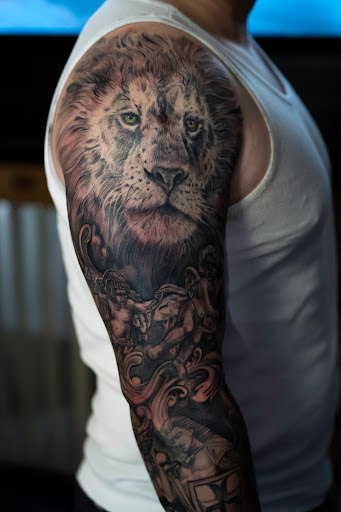 Explore runic tattoo ideas, creative tattoo ideas in Murrieta, available at CON INK TATTOOS LLC