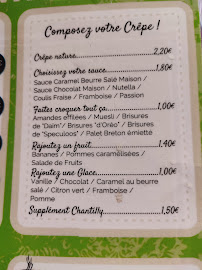 Le Comptoir de Mamie Bigoude Blois à Blois menu