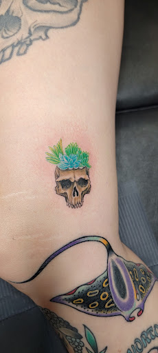 Explore ladies shoulder tattoo ideas, creative tattoo ideas in West Chester, available at Liberty Bell Tattoo and Piercing