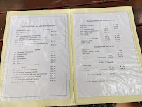 Menu / carte de Schloßbräukeller Au-Hallertau à Au in der Hallertau