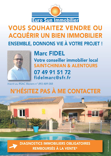 Agence immobilière Marc FIDEL Euro Sun Immobilier Saint-Pons-de-Thomières