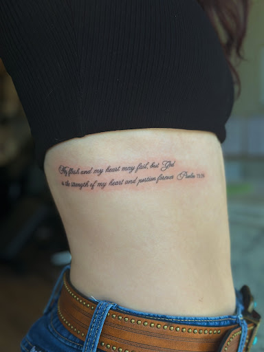 Explore cheshire cat tattoo ideas, creative tattoo ideas in Valrico, available at Fine Ink Studios Tattoos