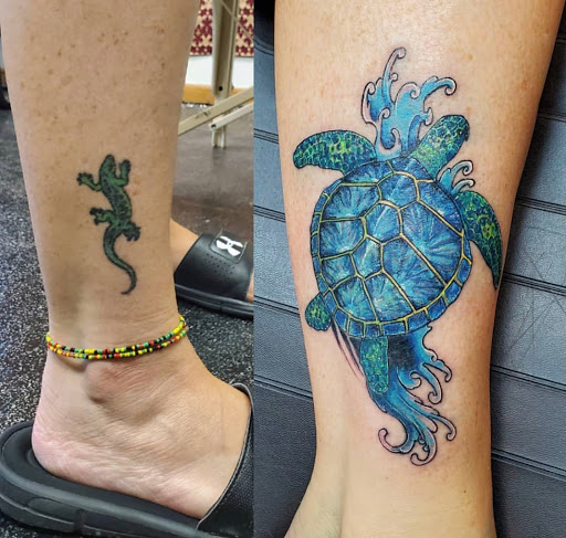 Explore mother daughter tattoo ideas small, creative tattoo ideas in Kenosha, available at Kenosha Tattoo Company