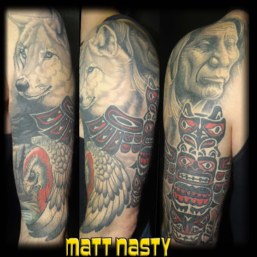 Tattoo Shop «Lucky Strike Tattoo and Body Piercing», reviews and photos, 115 E Broad St Ste 100, Quakertown, PA 18951, USA