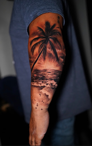 Explore grandson tattoo ideas, creative tattoo ideas in Denville, available at Gypsink Tattoo