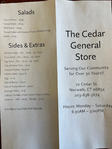 Variety Store «Cedar General Store», reviews and photos, 70 Cedar St, Norwalk, CT 06854, USA