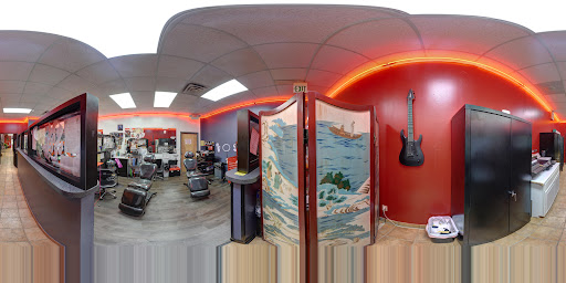 Explore mens sleeve tattoo idea, creative tattoo ideas in Pelham, available at Tattoo Expression