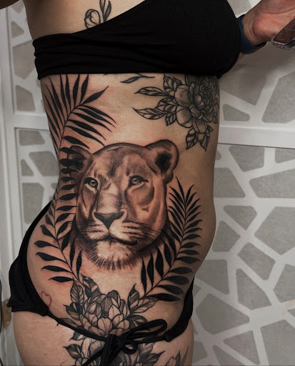 Explore tattoo ideas religious sleeves, creative tattoo ideas in San Diego, available at Hustle Tattoo & Piercing Studio