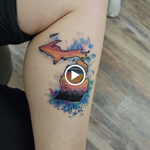 Explore hard tattoo ideas, creative tattoo ideas in Traverse City, available at Pinups & Needles