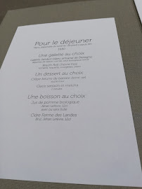 Restaurant LE CAFÉ PIERRE HERMÉ à Paris - menu / carte
