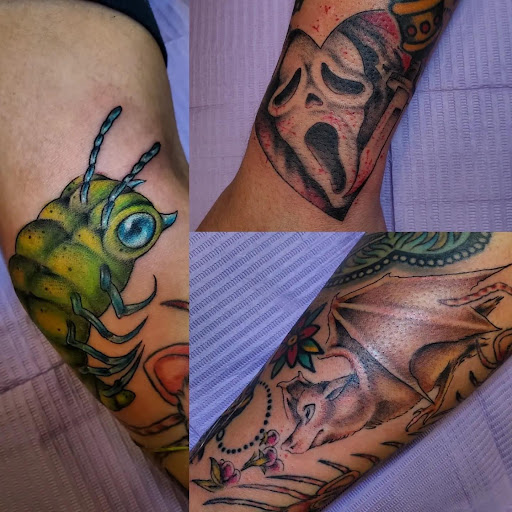 Explore krishna tattoo ideas, creative tattoo ideas in Palm Harbor, available at Angry Owl Tattoo and Piercing
