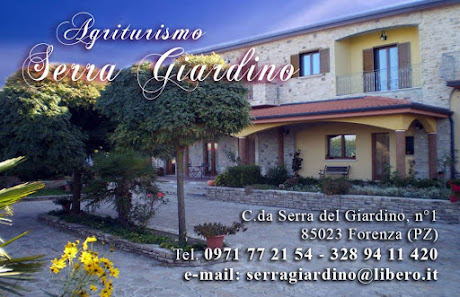 Agriturismo Serra Giardino Contrada Serra Giardino, 1, 85023 Forenza PZ, Italia