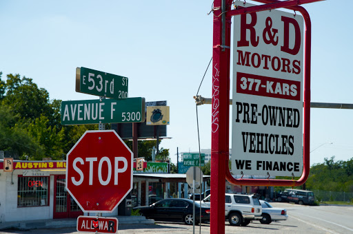 Used Car Dealer «R&D Motors», reviews and photos, 200 E 53rd St, Austin, TX 78751, USA