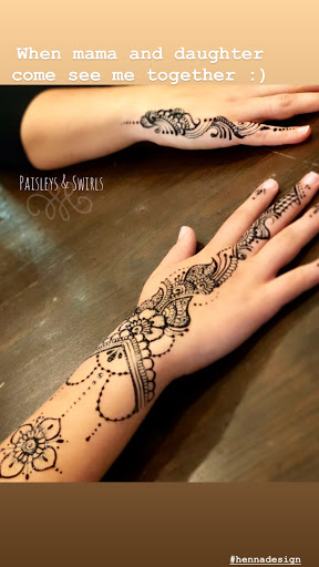 Explore tattoo ideas for guys on chest, creative tattoo ideas in Houston, available at Paisleys and Swirls - Henna Artist in Houston