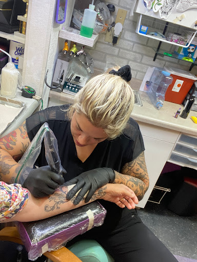 Explore blackout tattoo cover up ideas, creative tattoo ideas in Fond Du Lac, available at In Your Face Tattooz LLC