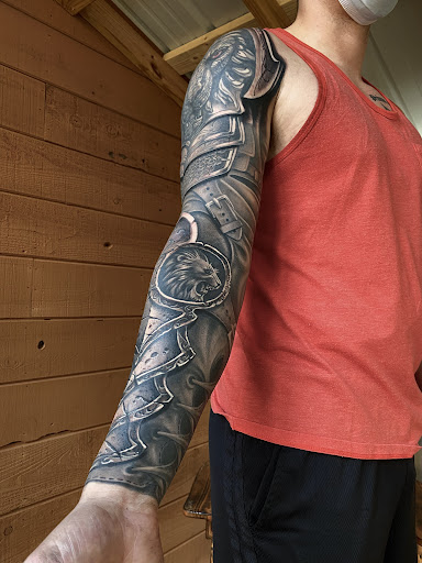 Explore quarter size tattoo ideas, creative tattoo ideas in Galena, available at Studio C Tattoo