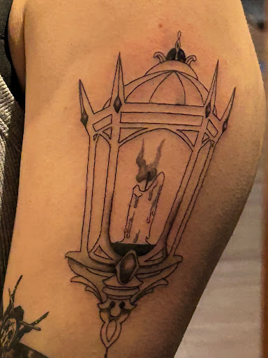 Explore ape tattoo ideas, creative tattoo ideas in Buffalo, available at True Gloom Tattoo Studio