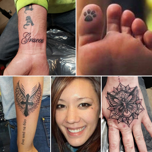 Explore dave matthews tattoo ideas, creative tattoo ideas in Elko, available at Tom Custom Tattoos and Body Piercing Studio