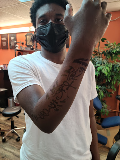 Explore state of florida tattoo ideas, creative tattoo ideas in Bellevue, available at The Electric Ink Society