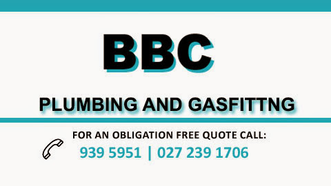 BBC Plumbing and Gasfitting Wellington - Wellington