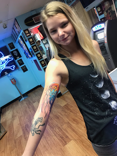 Explore money tattoos ideas, creative tattoo ideas in Clearwater, available at Kill em All Tattoo, LLC