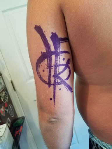 Explore gengar tattoo ideas, creative tattoo ideas in Foley, available at Next Level Tattoo