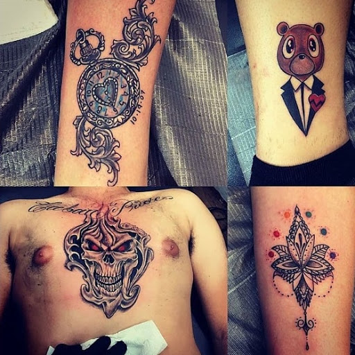 Explore fighter tattoo ideas, creative tattoo ideas in Hialeah, available at Allstar Tattoo & Body piercing