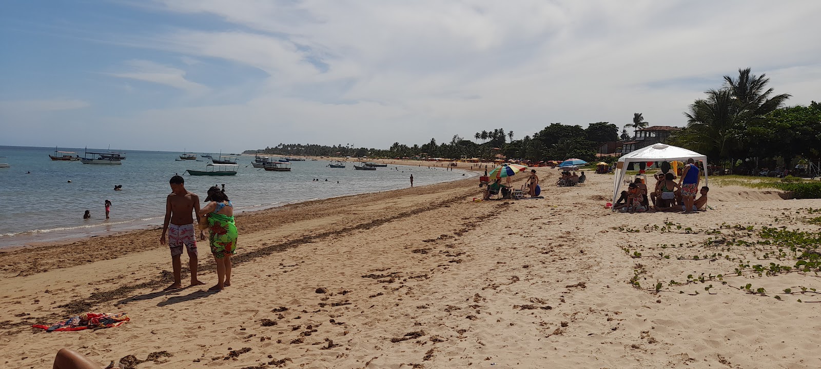 Fotografija Praia Aratuba z turkizna čista voda površino