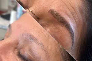 Rainbrow eyebrows threading& permanent makeup image