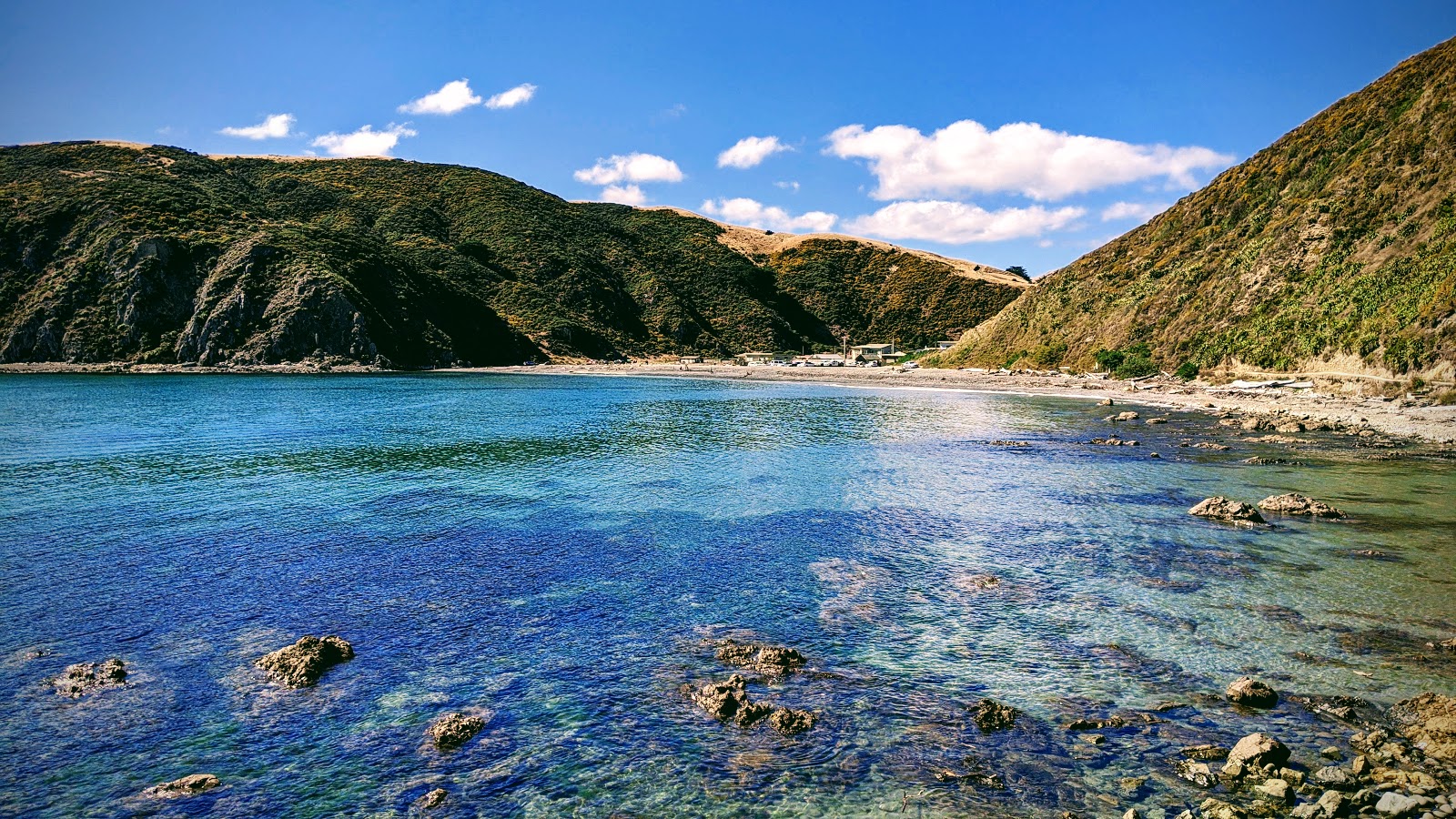Foto av Makara Beach bekvämlighetsområde