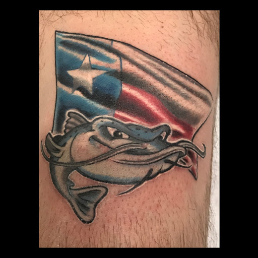 Explore butterfly leg tattoo ideas, creative tattoo ideas in Copperas Cove, available at Black Moon Tattoo Company