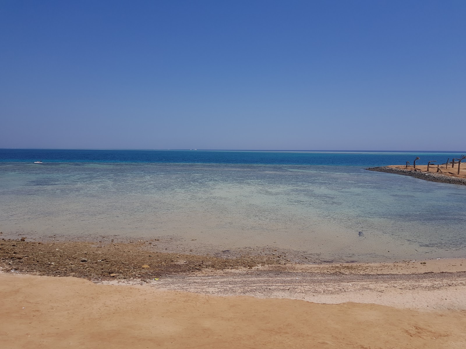 Foto di El Sawaky Beach area del resort sulla spiaggia