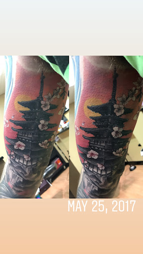 Explore mom & son tattoo ideas, creative tattoo ideas in San Diego, available at Inkfinite Artistry